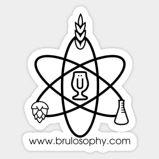 BRÜTRON (Dark) Sticker